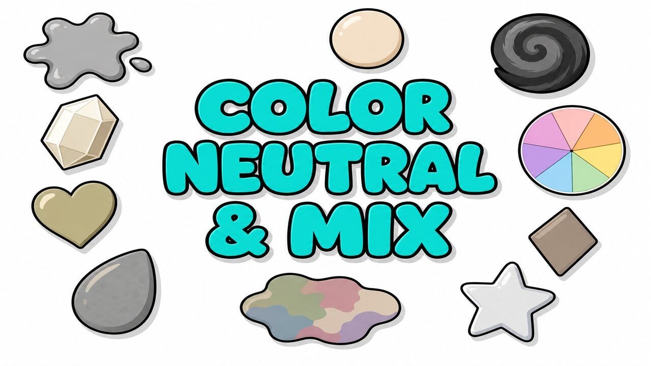 Color Neutral & Mix custom cursor collection preview
