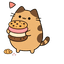 Cookie Jar Cream Cat default cursor