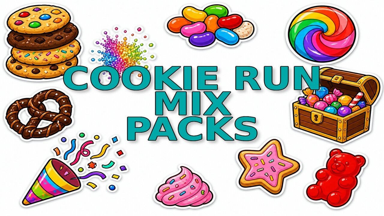 Cookie Run Mix Packs custom cursor collection preview