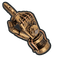 Copper Steam Gauge Cursor pointer cursor