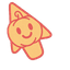 Coral Bat Cursor default cursor