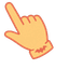 Coral Bat Cursor pointer cursor