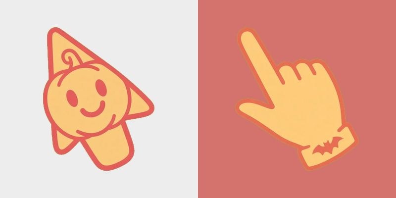 Coral Bat Cursor