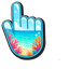 Coral Lagoon Fields pointer cursor