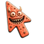 Coral Wart Horn Monster Cursor default cursor