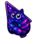 Cosmic Kawaii Grey Cat default cursor