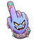 Cotton Candy Menace pointer cursor