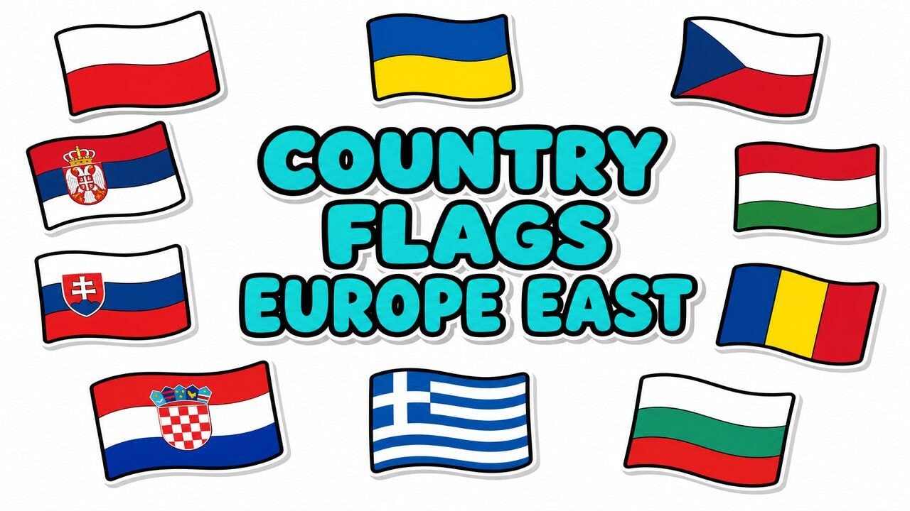 Country Flags Europe East custom cursor collection preview
