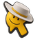Cowboy Smiley Cursor default cursor