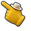 Cowboy Smiley Cursor pointer cursor