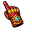 Crimson Energy Blade pointer cursor