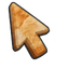 Croissant Bird Cursor default cursor