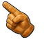 Croissant Bird Cursor pointer cursor