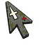 Cross Tombstone Cursor default cursor