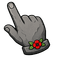 Cross Tombstone Cursor pointer cursor