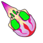 Crow Bird Skull Cursor default cursor