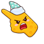 Cursodji Angry pointer cursor