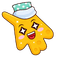 Cursodji Starry pointer cursor