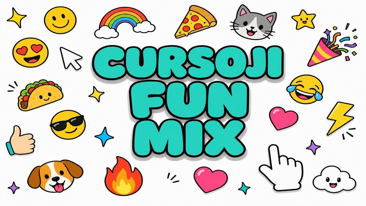 Cursoji Fun Mix custom cursor collection preview