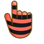 Coral Black Wasp pointer cursor