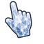 Cute Diamond Crystal Ice pointer cursor