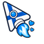 Cute Finland Rocket default cursor