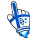 Cute Finland Rocket pointer cursor
