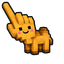 Cute Minecraft Camel pointer cursor