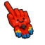 Cute Minecraft Parrot pointer cursor