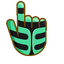 Mint Black Beetle pointer cursor