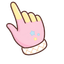 Cute Pastel Triple Scoop pointer cursor