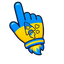 Cute Ukraine Rocket pointer cursor