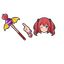 Dekomori Sanae Cursor pointer cursor