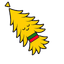 Deltarune Flowery default cursor