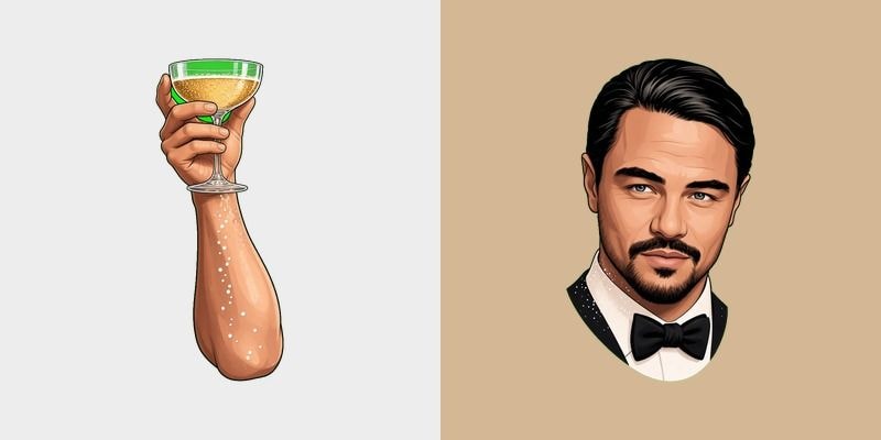 DiCaprio Toast Cursor