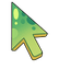 Dipper Pine Slime Cursor default cursor