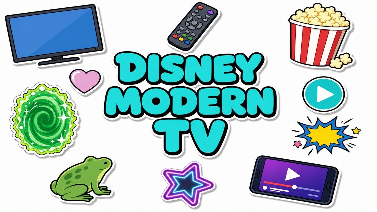 Disney Modern TV custom cursor collection preview