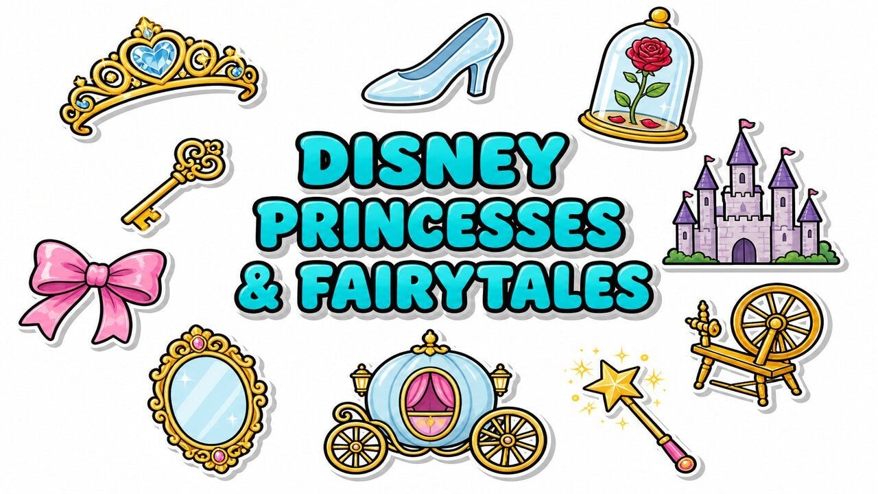 Disney Princesses & Fairytales custom cursor collection preview