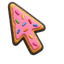 Donut Pig Cursor default cursor