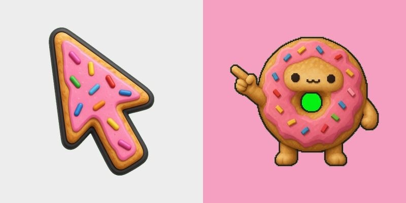Donut Pig Cursor