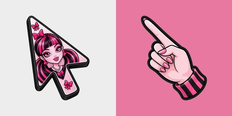 Draculaura Cursor cursor preview