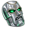 Emerald Doom Mask Cursor default cursor