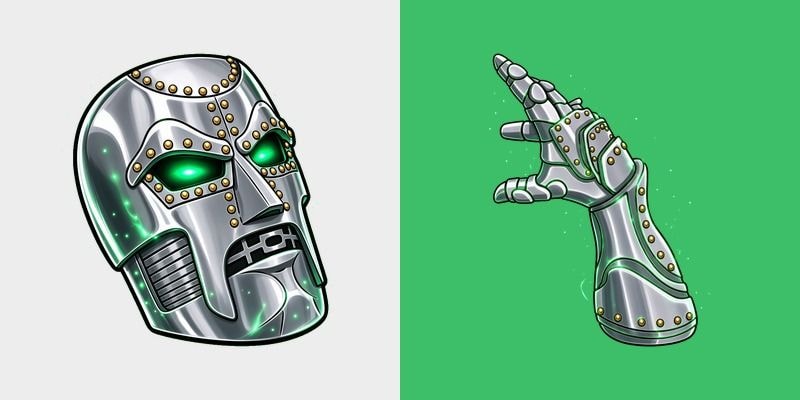 Emerald Doom Mask Cursor cursor preview