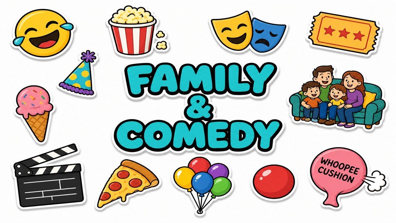 Family & Comedy custom cursor collection preview