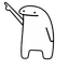 Flork with Bat default cursor