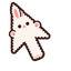 Fluffy Bunny Friend Cursor default cursor