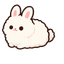 Fluffy Bunny Friend Cursor pointer cursor