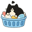 Foam Tuxedo Cat pointer cursor