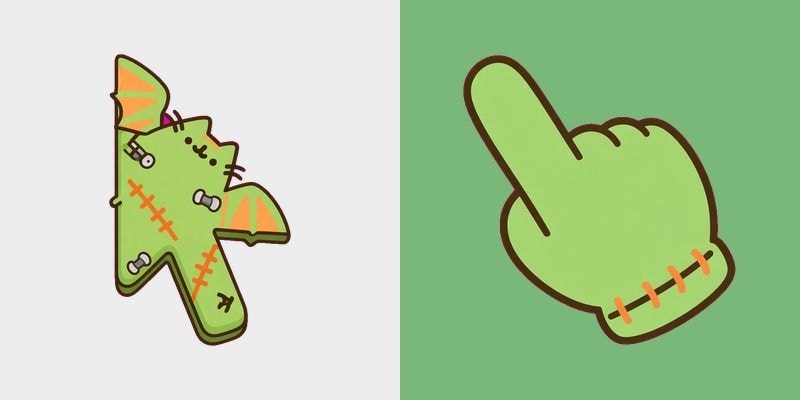Franken Cat Cursor
