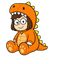 Franklin Egg Marcie Dino pointer cursor